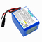12V 10Ah 18650 Li Lon Battery Pack With PCB Circuit Protection Board Wire
