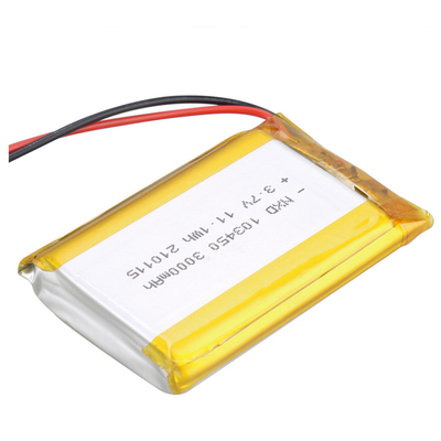 Low Temperature Lithium Battery Pack 103450 3000mAh